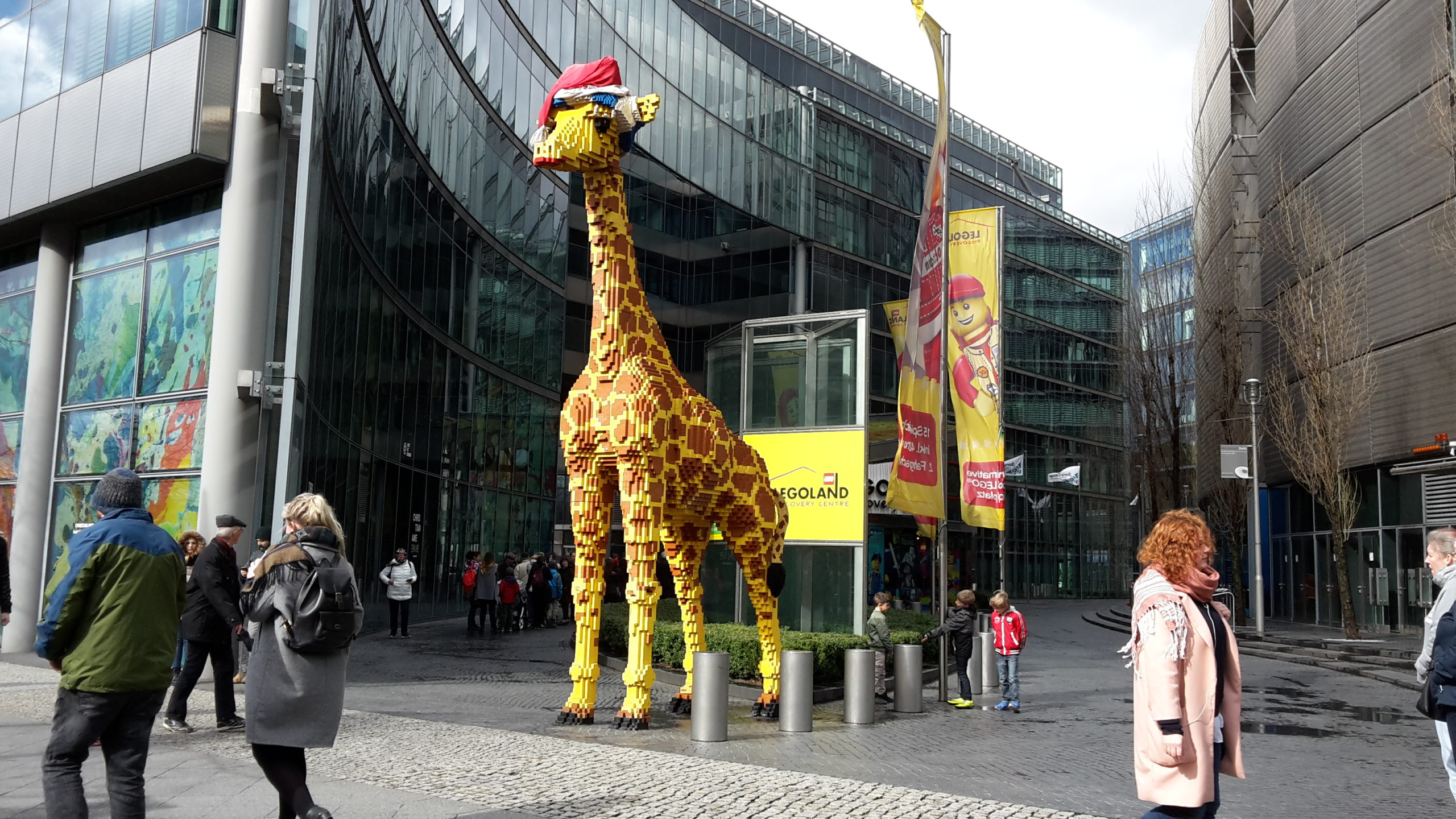 Lego giraf Berlijn